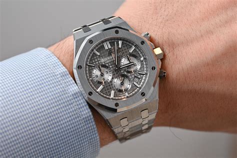 audemars piguet royal oak crono anno di produzione|royal oak selfwinding mm price.